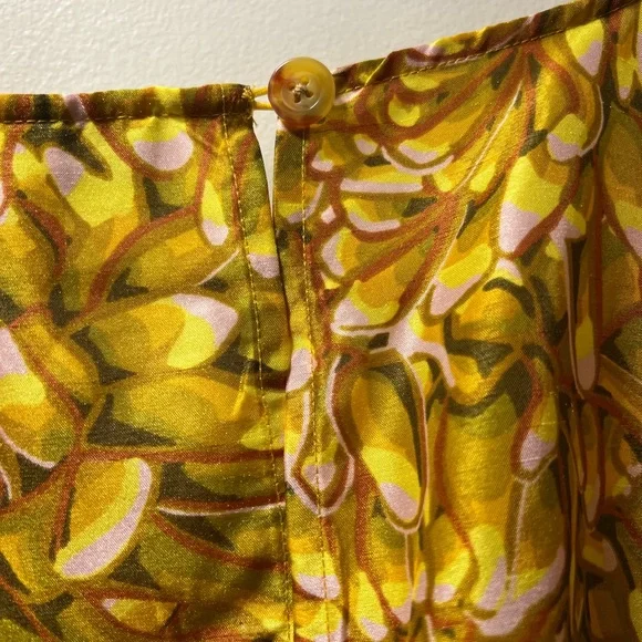 Kika Vargas Yellow Puff Sleeve Sundress - Picture 5 of 5